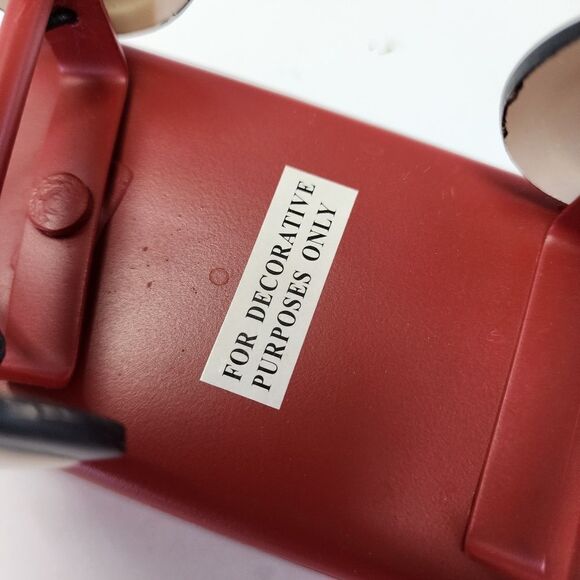 Metal Small Lil Red Wagon Table Decor - Picture 5 of 8